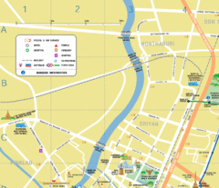 Nonthaburi, Thailand Guide Map