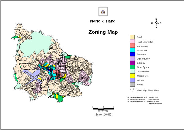Norfolk Ma Zoning Map Norfolk Island Zoning Map - Norfolk Island • Mappery