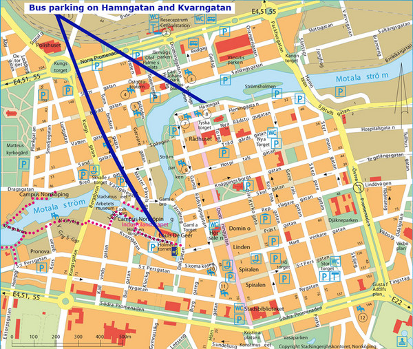 Norrkoping City Map