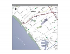 North Beach Cities, Los Angeles, California Map