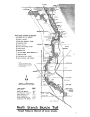 North Branch Bicycle Trail Map