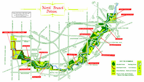 North Branch Trail Map