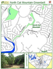 North Cat Mountain Map