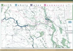North Dakota Water Resources Map North Dakota Water Resources Map