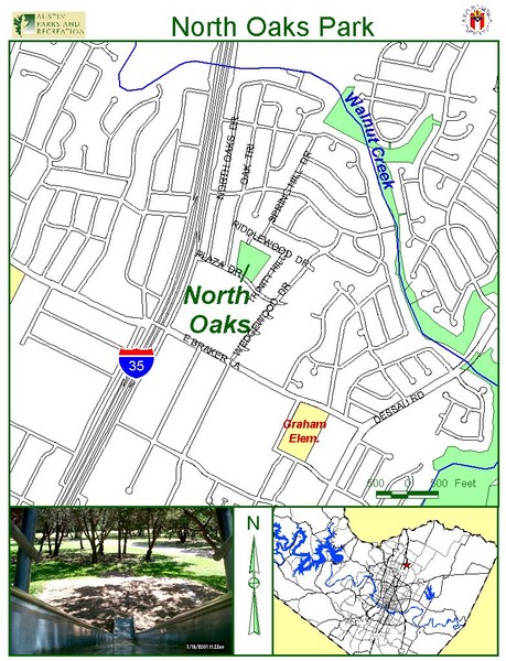 North Oaks Park Map
