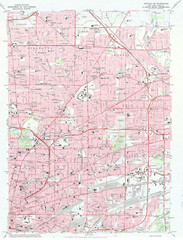 Northeast Buffalo Topo Map