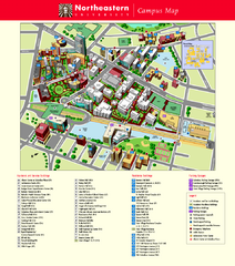 Northeastern University Map