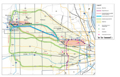 Northern Illinios Communter Transportation Map