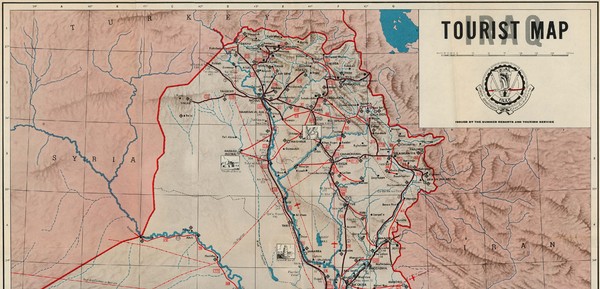 Northern Iraq Tourist Map
