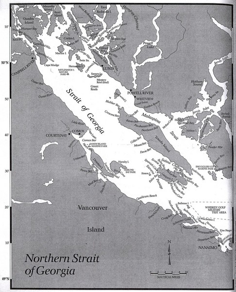 Strait Of Georgia Chart