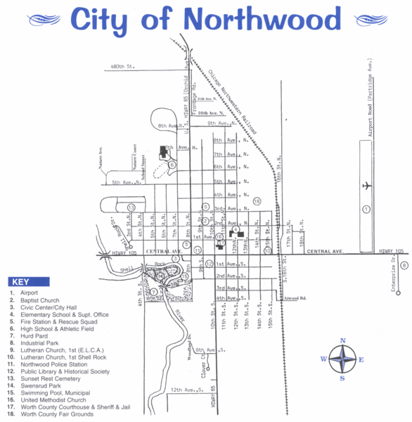 Northwood City Map