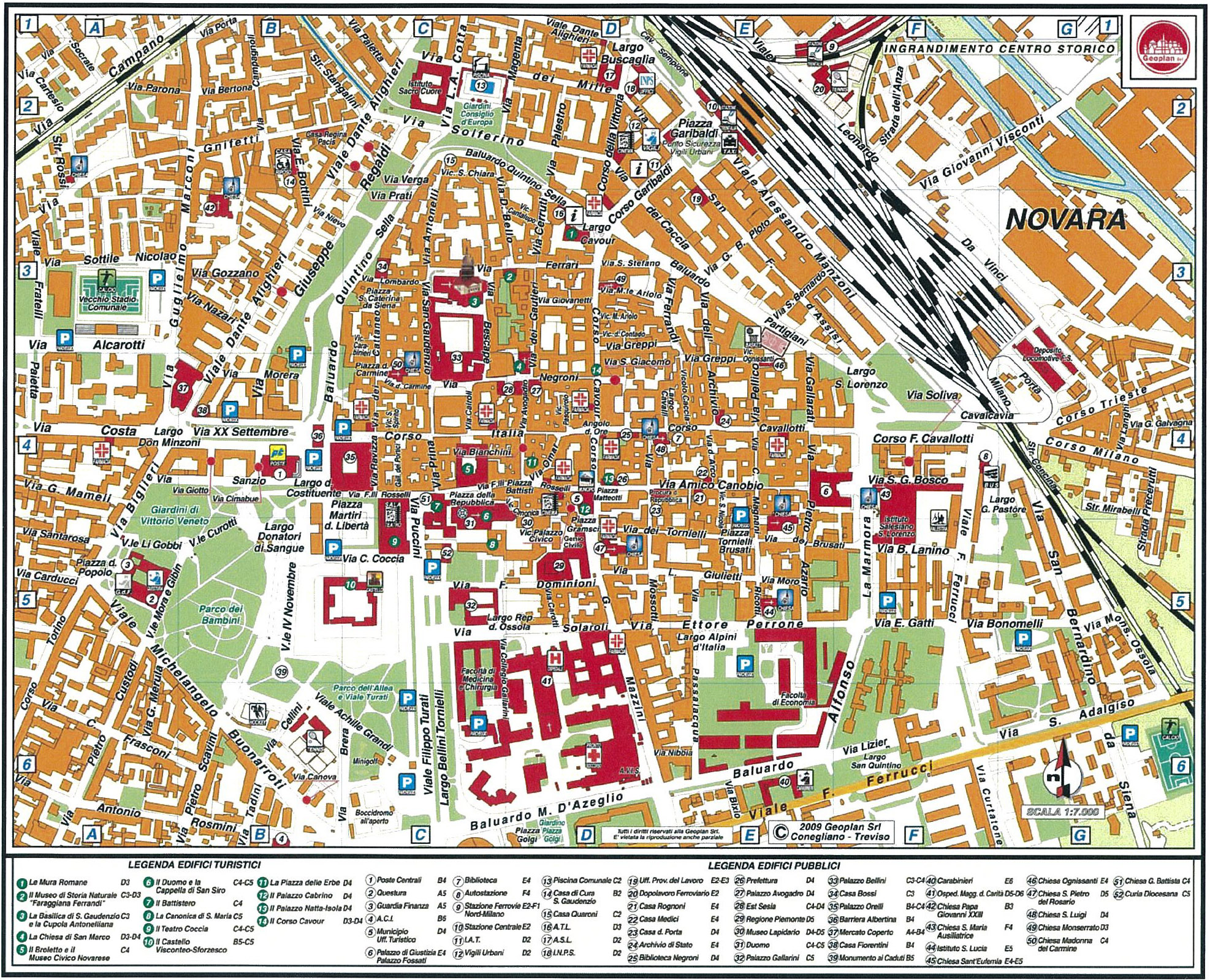 Novara Map italy Novara • mappery