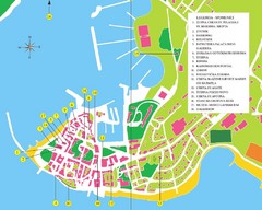 Novigrad Tourist Map
