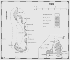 Nui atoll Map Nui atoll Map