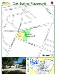 Oak Springs Playground Map