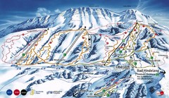 Oberjoch-Unterjoch Ski Trail Map