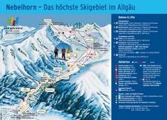 Oberstdorf Ski Trail Map