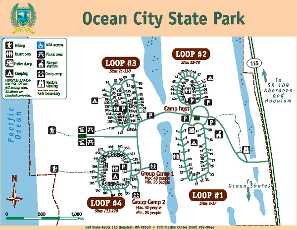 Ocean City State Park Map