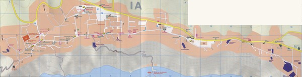 Oia Tourist Map