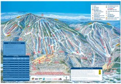 Okemo Mountain Resort ski trail map 2006-07