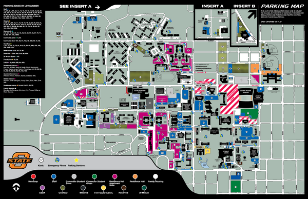 Oklahoma State University Map