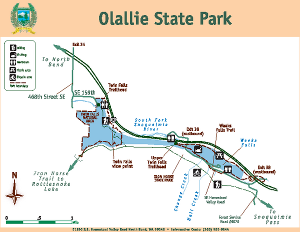 Olallie State Park Map