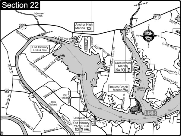 Cumberland River Charts