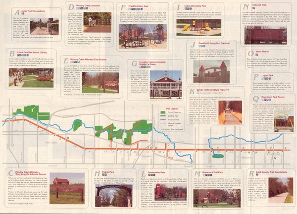 Old Plank Road Trail Map