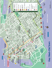 Old Town Key West, Florida Map