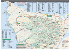 Olympic National Park wilderness campsite map