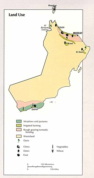 Oman Land Use Map