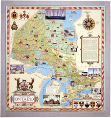 Ontario Tourist Map