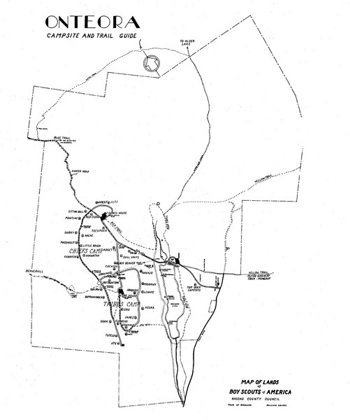 Onteora District Map