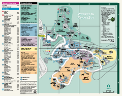 Oregon Zoo Map 2009