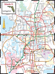 Orlando City Map
