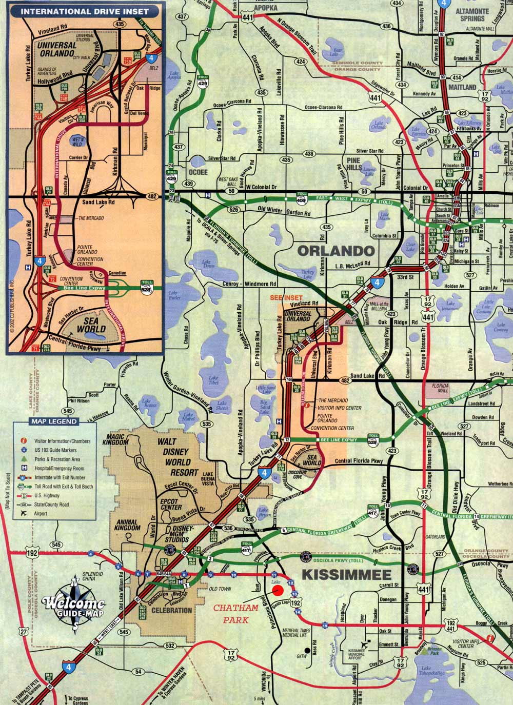 Orlando Area Maps Pdf - mwmediaget