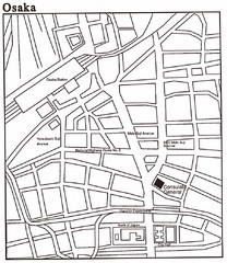 Osaka City Map