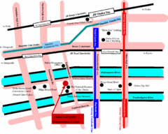 Osaka Tourist Map