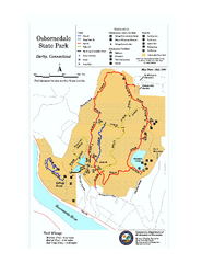 Osbornedale State Park map