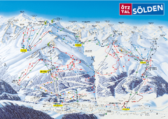 Otztal Ski Trail Map