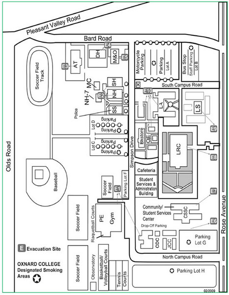 Oxnard College Map