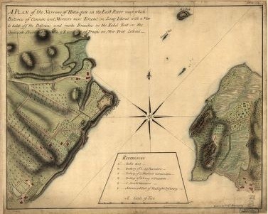 Oyster Bay and Huntington, Huntington Bay Map