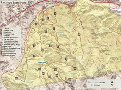 Pacheco State Park Trail Map