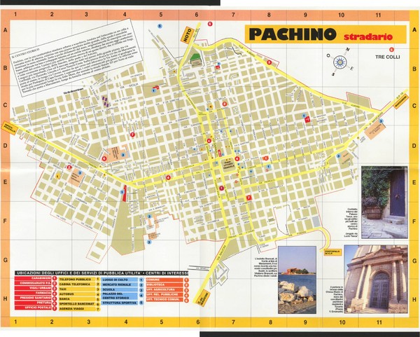 Pachino Street Map