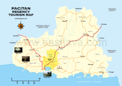 Pacitan Tourist Map