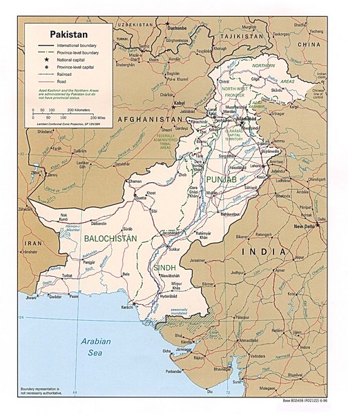 Pakistan Map