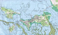 Palau Koror island Map
