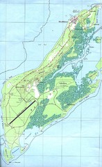 Palau Peleliu island Map