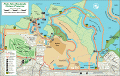 Palo Alto Baylands Nature Preserve Map Palo Alto Baylands Nature Preserve Map