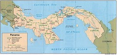 Panama Country Map